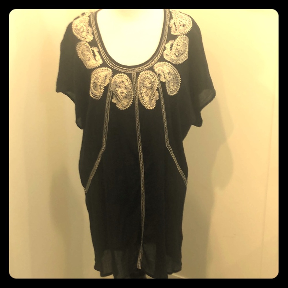 Joie a La Plage Black Tunic
